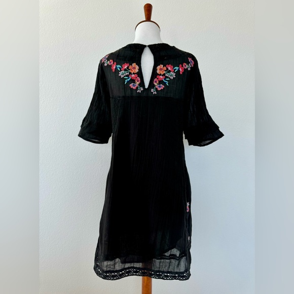 Free People Embroidered Mini Dress - Picture 3 of 5